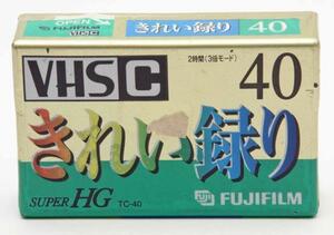 ※ 新品 フジ ビデオカセットテープ VHS-C 40分 TC－40F C sa2083