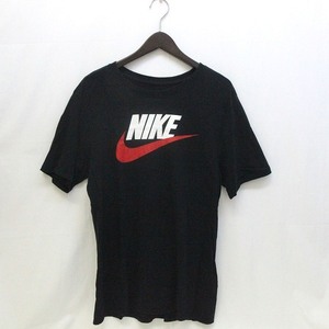 ナイキ NIKE Tシャツ プリント フューチュラ アイコン 半袖 M 黒 ブラック /Z メンズ