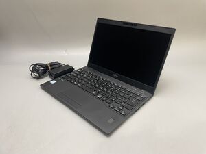 ★1円スタート★第8世代★富士通 LIFEBOOK U939/A Core i5 8365U 8GB SSD128GB Win10 Pro★AC付★