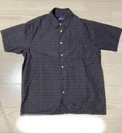 thisisneverthat Plaid S/S Shirt Navy