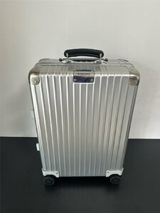 RIMOWA 新作 ”CLASSIC” Cabin S (33L) スーツケース 機内持ち込み可能 20インチ アルミニウム ユニセックス