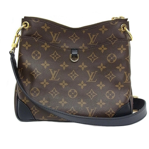 ルイヴィトン LOUIS VUITTON M45353 オデオン NM PM モノグラム ノワール ショルダーバッグ【中古】【程度A】【美品】