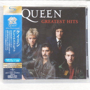 ＜新品同様＞　 QUEEN　クイーン / 　グレイテスト・ヒッツ（デジタル・リマスター盤　SHM-CD）　帯付　　国内正規セル版