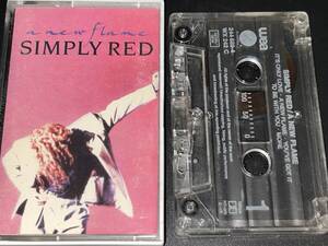 Simply Red / A New Flame 輸入カセットテープ