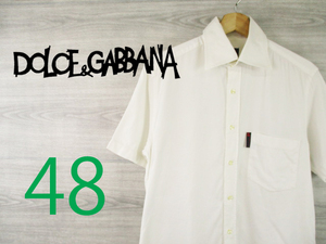 DOLCE&GABBANA”＆”●ドルチェ＆ガッバーナ イタリア製＜半袖シャツ＞●M1374m