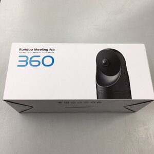 【未使用品】Kandao(カンダオ) ミーティング プロ Web会議用 360° AI カメラ MT0822 PC不要 ワンタッチ ワイヤレスミラーリング（063108）