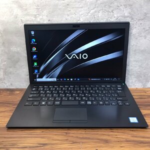 1円～ ●SONY VAIO Pro PG / Core i7 8550U (1.80GHz) / メモリ 8GB / NVMe SSD 512GB / 13.3型 フルHD (1920×1080) / Win10 Pro 64bit