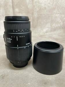 SIGMA 70-300mm 1:4-5.6 D DL MACRO Nikon カメレンズ 光学機器 中古 AF