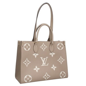 ルイヴィトン LOUISVUITTON M45494 オンザゴーMM サイズ:MM モノグラム・アンプラント 2WAYハンドバッグ 中古 OM10