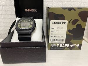 G-SHOCK× A BATHING APE　スピードモデル「DW-5600VT」 中古