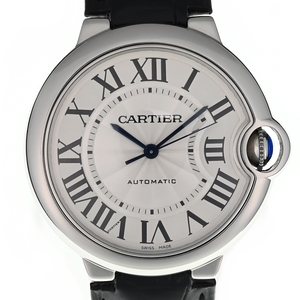 カルティエ CARTIER W69017Z4 バロン ブルー ドゥ 自動巻き メンズ 良品 保証書付き I#136971