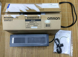 OMRON オムロン BW55T UPS 無停電電源装置 正弦波出力 中古