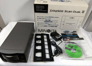 MINOLTA DiMAGE Scan Dual III フィルムスキャナ AF-2840 即決