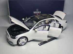 ▲入手困難！白！NOREV 1/18 メルセデスベンツ Benz マイバッハ Maybach Sクラス S680 W223 新品