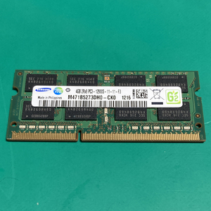 サムスン SAMSUNG ノートPC用メモリ PC2-12800S 4GB M471B5273DH0-CK0 ジャンク品 N00115