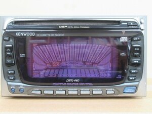 ケンウッド CD＆カセット DPX-440 ジャンク品 (ｙｍ24-290-03）