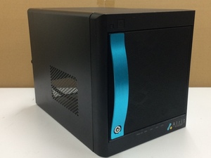 ★即決★ (M) Radix 【IW-MS04 OEM?】SAS/SATA ホットスワップベイ 4段 搭載 Mini-ITX PCケース 80PLUS認証取得 265W 電源付