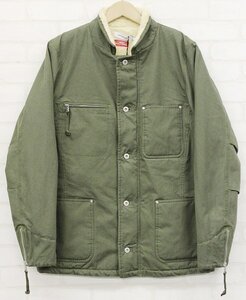 1J2845■新品 nonnative FARMER BOA JACKET COTTON ARMY CLOTH