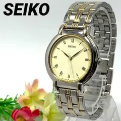 374 稼働品 SEIKO メンズ 腕時計 セイコー ゴールド 人気 希少