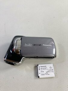 S8340◇Panasonic パナソニック HX-WA10 デジタルビデオカメラ バッテリー付き VW-VBX070【保証あり】241108