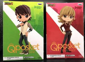 Qposket TIGER&BUNNY 2 タイガー＆バニー 2 鏑木・T・虎徹 バーナビー ブルックス Jr. 　セット　未開封