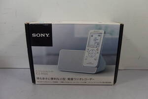 ◆未使用 SONY(ソニー) リニアPCM ポータブルICレコーダー ラジオ(FM/AM)/SD搭載 ICZ-R100 音楽プレーヤー/オーディオプレーヤー