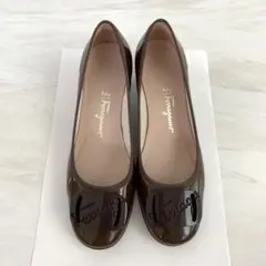 My Ferragamo マイ フェラガモ パンプス 茶色