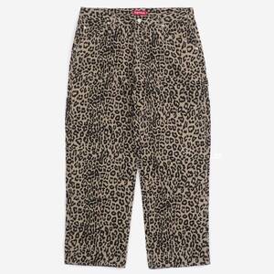 Supreme - Moleskin Double Knee Painter Pant レオパードW36 シュプリーム - モールスキン ダブル ニー ペインター パンツ 2022FW