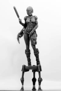 1/12 レディ マンダロリアン Lady Mandalorian レジンキット