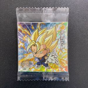 【1000円〜】ドラゴンボール 超戦士シールウエハースZ W4-19 ベジット エラー シール 2枚封入 裏面 シドラ ウエハース ビックリマン 希少