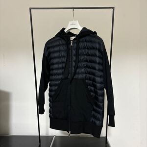 モンクレール★MONCLER★ハイブリッドダウンスウェット★ブラック★XS