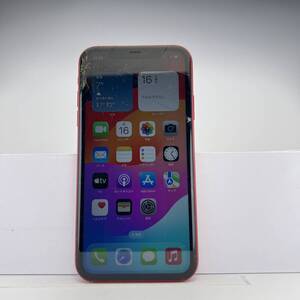 iPhone 11 128GB (PRODUCT)RED SIMフリー 訳あり品 ジャンク 中古本体 スマホ スマートフォン 白ロム [出品ID：29995]