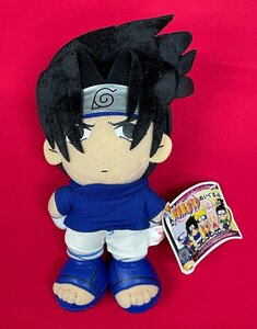 NARUTO -ナルト-／うちはサスケ ぬいぐるみ タグ付き プライズ景品用 バンプレスト 当時モノ 希少　A15105