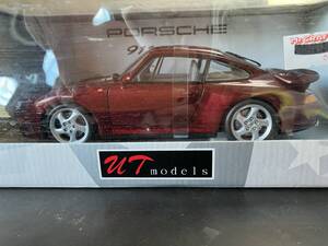 ミニカー　ポルシェ　９１１ターボ　　1/18