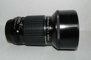 **中古品　smc PENTAX-M★300mmF4 レンズ*