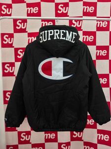 No.25☆超激レア☆Supreme チャンピオン ボア フードロゴ パーカー ジャケット