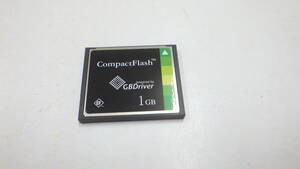 TD　コンパクトフラッシュ　CF　1GB　中古動作品　