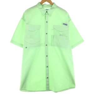 古着 コロンビア Columbia PFG 半袖 フィッシングシャツ メンズXL /eaa442271 【SS2409_30%】