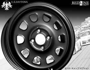 ★ U.S.Daytona ★ 15x5.5J OFF+40 PCD100　軽四カスタム/チューニングサイズ　Hankook 165/55R15 タイヤ付4本セット