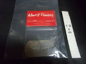 あの頃ペニー・レインと　Almost Famous　ドッグタグ