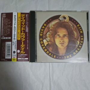 廃盤★95年盤★帯付★ディヴィッド・カヴァーデイル★グレイテスト・ヒッツ★DAVID COVERDALE★GREATEST HITS #WHITESNAKE #DEEP PURPLE