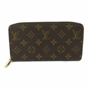 ルイ・ヴィトン ジッピー ウォレット ブランドオフ LOUIS VUITTON ラウンド長財布 モノグラム 中古 レディース