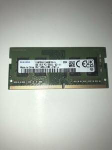 ノート用メモリ DDR4 SAMSUNG PC4-3200AA 4GB