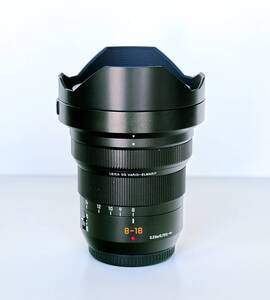 「極美品」パナソニックライカ　DG VARIO-ELMARIT 8-18mm F2.8-4.0　マイクロフォーサーズ用超広角ズームレンズ　送料無料