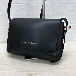 和503★ MARC JACOBS マークジェイコブス レザーバッグ ショルダーバッグ ブラック レディース