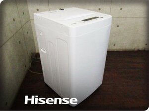 ■展示品■Hisense/ハイセンス/全自動電気洗濯機/標準洗濯容量5.5kg/標準脱水容量5.5kg/シャワー水流/2024年製/HW-K55E/kdnn3198m