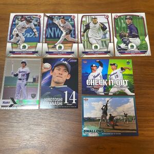 2023 topps NPB Bowman 他 東京ヤクルトスワローズ 8枚セット 1stBowmanルーキーカード含む BBM