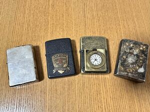 1円スタート ZIPPO ジッポ STERLNG オイルライター 4点まとめ