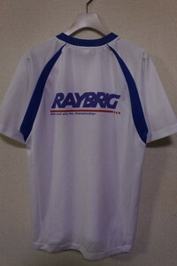 RAYBRIG レイブリック チームクニミツ 速乾 Tシャツ size L ホワイト