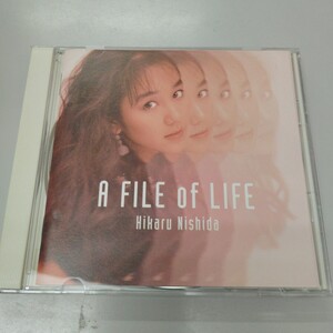 中古品　邦楽ＣＤ　西田ひかる / ア、ファイル、オブ、ライフ　(PCCA-00795)